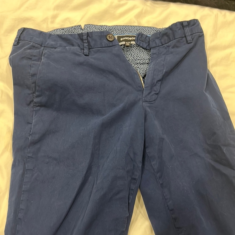 Bonobos Italian Stretch Chinos 31x30 slim Blue